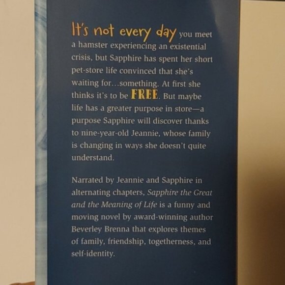 3/$13 Sapphire the Great and the Meaning of Life by Beverly Brenna 2019 - Picture 4 of 7